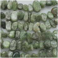 Green Kyanite Nuggets Side Drilled Gemstone Bead (N) 4.44 x 8.34mm to 9.88 x 16.79mm 16 inches CLOSEOUT