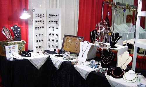Jewelry display ideas for setting up for jewelry shows