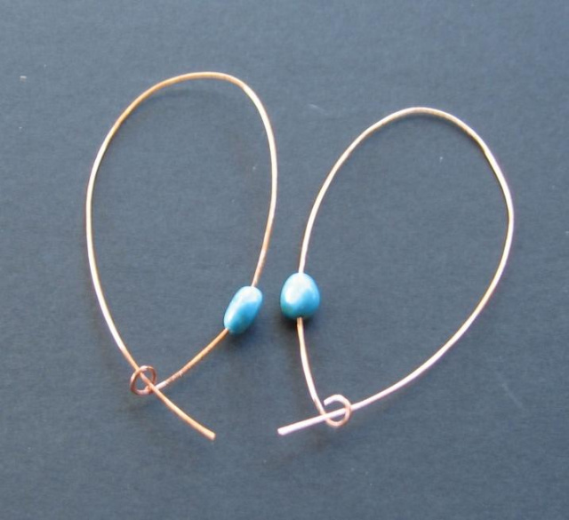 How to make your own ear wires, unique designs.