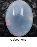 Gemstone cabochons for jewelry making at Magpie Gemstones