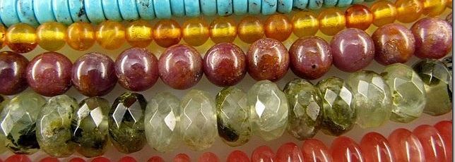 Gemstone beads at Magpie