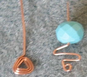 Make your own heapins from wire for jewelry making.