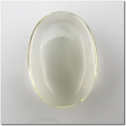 1 Lemon smokey quartz oval double side gemstone cabochon (H) 35mm