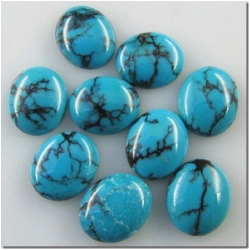1 Hubei oval gemstone cabochon (S) 11.8 to 12.1mm