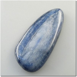 1 Kyanite blue freeform gemstone cabochon (N) 60 mm