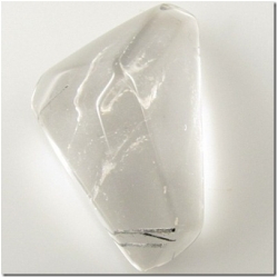 1 Tourmalated Quartz freeform gemstone cabochon (N) 44.5mm