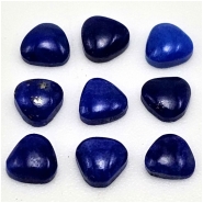 2 Lapis Lazuli Trillion Gemstone Cabochons (N) 4mm