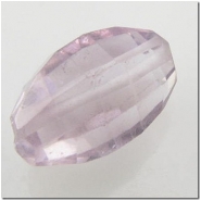 1 Amethyst puff oval gemstone bead (N) 11 to 12mm