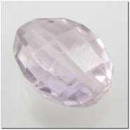 1 Amethyst puff oval gemstone bead (N) 11 to 11.8mm