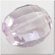 1 Amethyst puff oval gemstone bead (N) 10.8 to 11.8mm