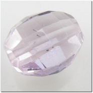 1 Amethyst puff oval gemstone bead (N) 11.4 to 13mm