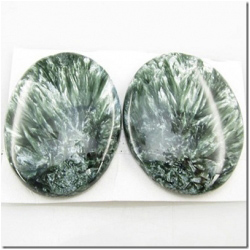 1 Serphanite AA gemstone cabochon (N) 28.8mm
