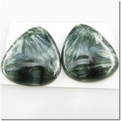 1 Serphanite AA gemstone cabochon (N) 30.9mm