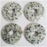 1 Kiwi Jasper Donut Gemstone (N) Approximate size 49.08 to 50.04mm CLOSEOUT