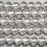 Crystal Quartz Round Gemstone Beads (N) Approximate Size 7 to 7.3mm 16 inches