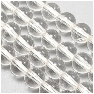 Crystal Quartz Round Gemstone Beads (N) 7mm 15.5 inch