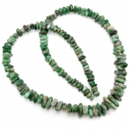 Variscite Graduated Chip Gemstone Beads (S) 3.8 to 12.2mm 15.5 inches