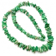 Variscite Graduated Chip Gemstone Beads (S) 3.1 to 12.1mm 15.75 inches