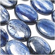 Kyanite 18 x 25mm Oval Gemstone Beads (N) 15.5 inches