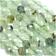 Prehnite Micro Faceted Round Gemstone Beads (N) 6mm 16 inches