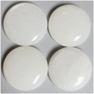 1 Moonstone AA Round Gemstone Cabochon White (N) 20mm