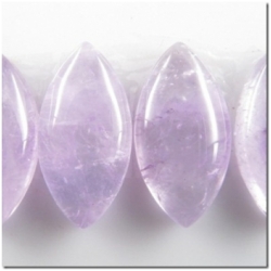 1 Amethyst marquise cut gemstone cabochon (N) 30mm