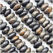 Bronzite Metallic Hand Cut 4mm Rondelle Gemstone Beads (N) 16 inches