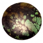 1 Hubei Turquoise Round Gemstone Cabochon (S) 46.4mm