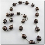 1 Pearl necklace (D) pearls are 8.5 to 10mm CLOSE OUT!
