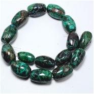 Chrysocolla Nugget Gemstone Beads (S) 24.5 to 28.3mm 15.75 inches Read Description