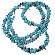 Egyptian Turquoise Graduted Chip Gemstone Beads (S) 2.5 to 10.4mm 18 inches