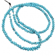 Egyptian Turquoise Graduted Chip Gemstone Beads (S) 3 to 6.6mm 18.25 inches