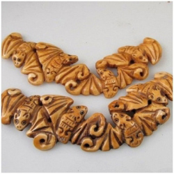 Bone Bat fetish pendant 84mm CLOSE OUT!
