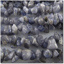 Tanzanite chip nugget gemstone beads (H) 5 to 8mm