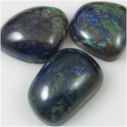 1 Azurite freeform cabochon 21 to 31mm gemstone (S)