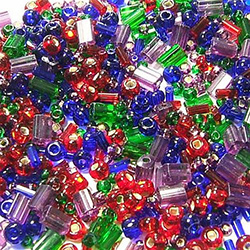 Czech Glass Winter Seed bead Medley