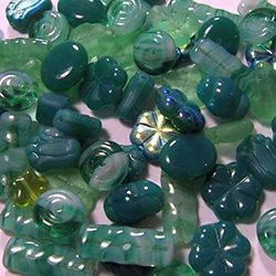 Czech Mix Garden Glass bead Medley