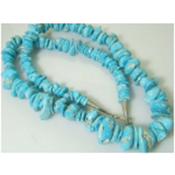 Kingman Turquoise nugget Necklace