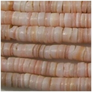 Heishi Pink Luhanas Shell beads 2 to 3mm (N)
