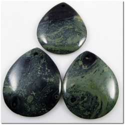 1 Kambaba Jasper 51mm pendant gemstone bead (N)