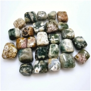 Ocean Jasper AA Nugget Gemstone Beads (N) 5.9 x 20mm to 19.28 x 27.79mm 11 inches