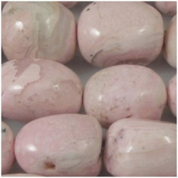 Rhodocrosite nugget 16 to 22mm gemstone beads (N)