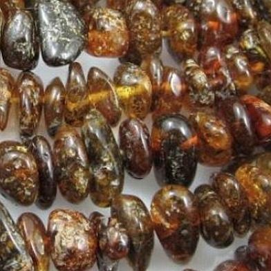 Amber comes in many colors from almost a whitish yellow to a deep brown.