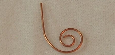 wire swirl for jewelry making