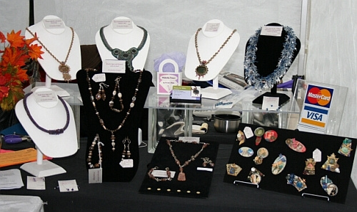 Jewelry display ideas for setting up for jewelry shows