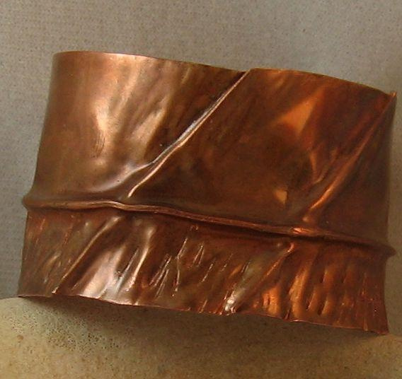 fold forming in jewelry design