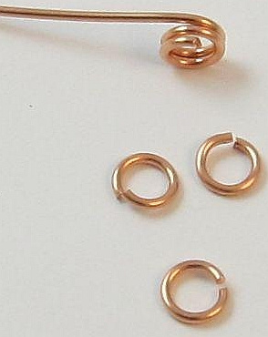 How to make your own jump rings for jewelry out of wire.