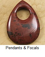 Gemstone, bone shell and more, all the pendants for jewelry making at Magpie Gemstones