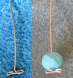 Make your own heapins from wire for jewelry making.