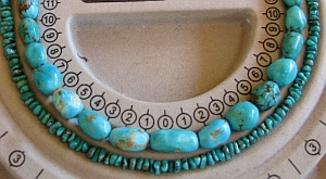 How to make a multistrand beaded necklace with gemstones.